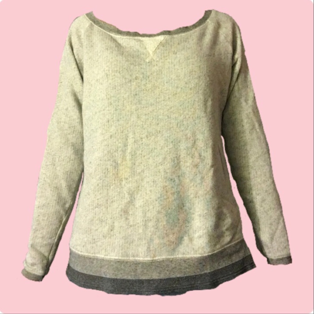 Grey Heathered Sweater